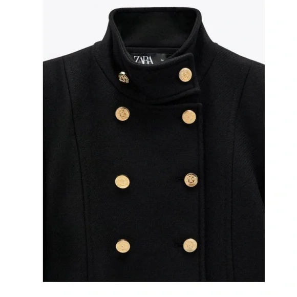 Zara wool blend coat